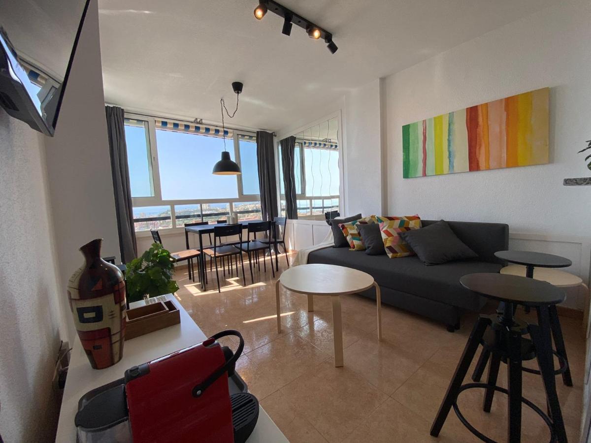 Apartamento Diorama D Con Impresionante Vista, Piscina Y Parking Benalmádena Exteriör bild